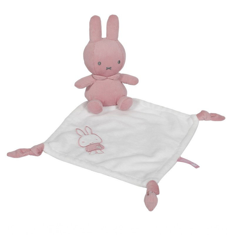 Miffy the rabbit - baby comforter pink 30 cm 